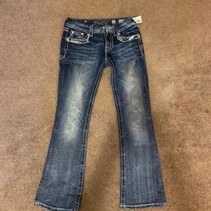 Dark wash jeans